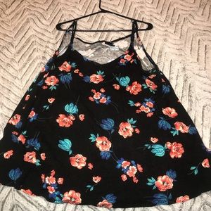 Torrid Floral Tank Top